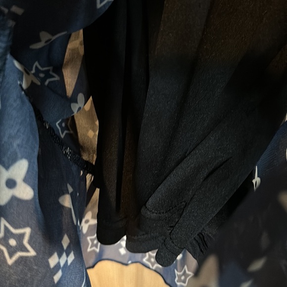 Black boutique faux wrap dress EEUC - Picture 8 of 8